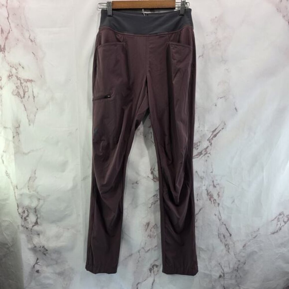 Black Diamond Pants Womens XS Purple Gray Climbing Alpine Light Fig Stretchy